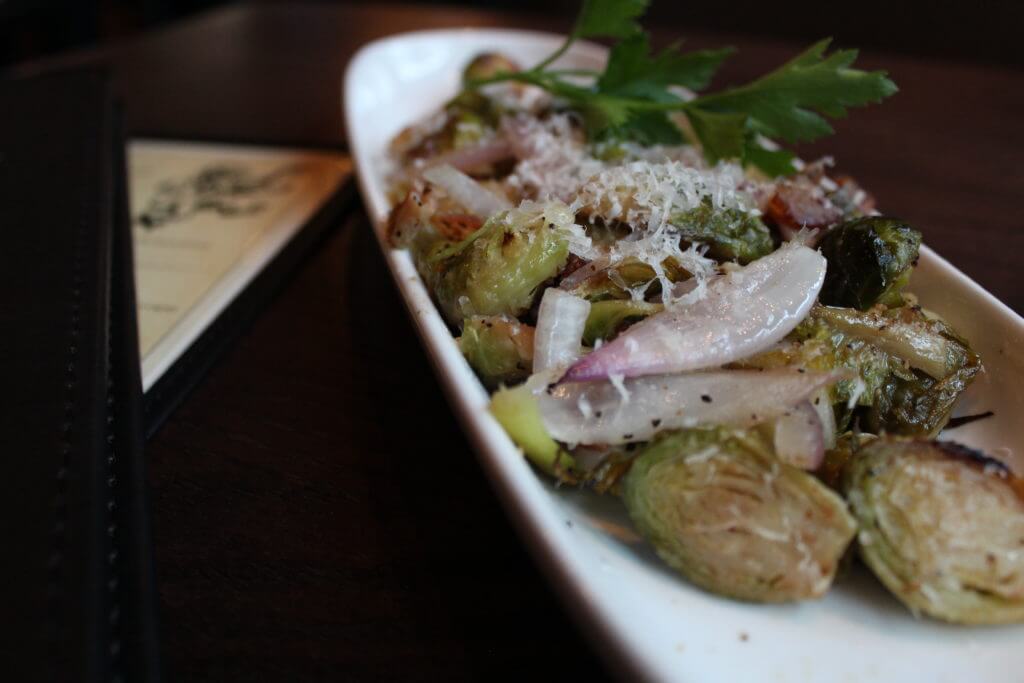 Brussels sprouts appetizer